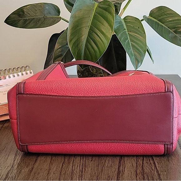 Coach Candy Apple Red Leather Bag - Picture 13 of 16